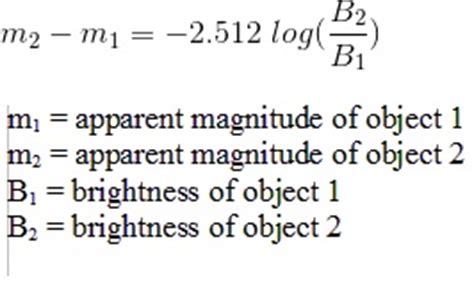 Apparent Magnitude: Definition & Formula | Study.com