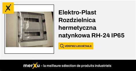 Elektro Plast Rozdzielnica Hermetyczna Natynkowa Rh Ip