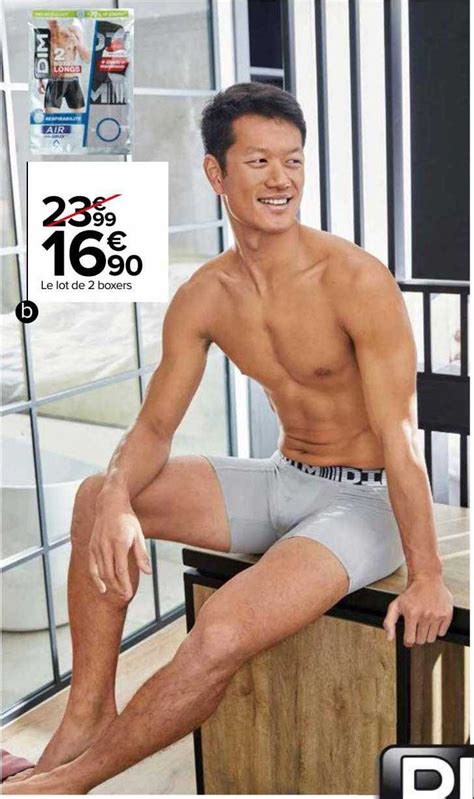 Promo Le Lot De Boxers Dim Chez Carrefour Icatalogue Fr