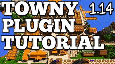 Towny Plugin Tutorial Basic Commands YouTube