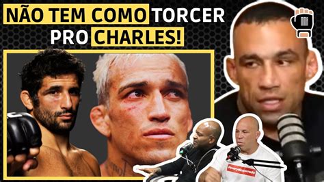 A VERDADE SOBRE CHARLES DO BRONX Vs BENEIL DARIUSH FABRICIO WERDUM E