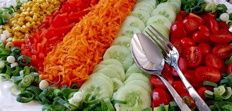 Salad Bar Display At Gilbert Dotson Blog