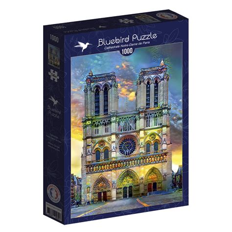 Bluebird Puzzle 1000 Notre Dame De Paris Cathedral Puzzleland