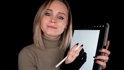 Asmr Sketching You On My Ipad Youtube