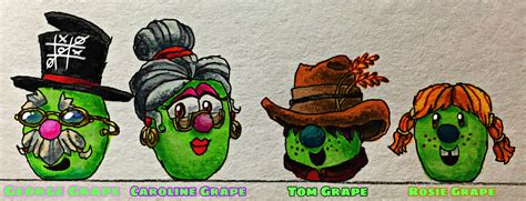 VeggieTales: Characters Re-detailed 4 by wilduda on DeviantArt