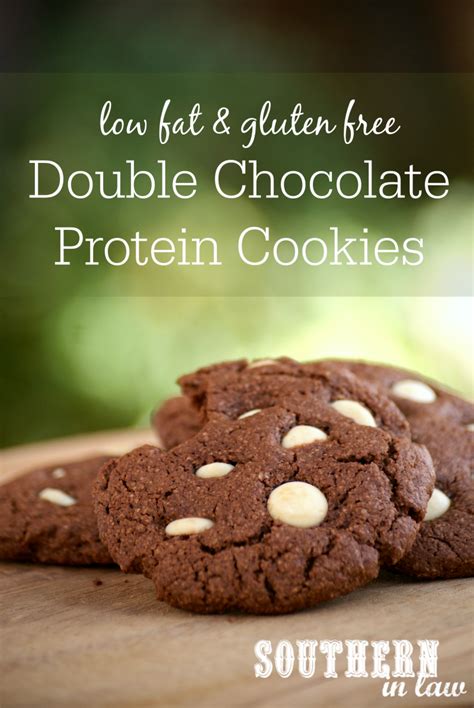 Southern In Law Recipe Healthy Double Chocolate Protein Cookies