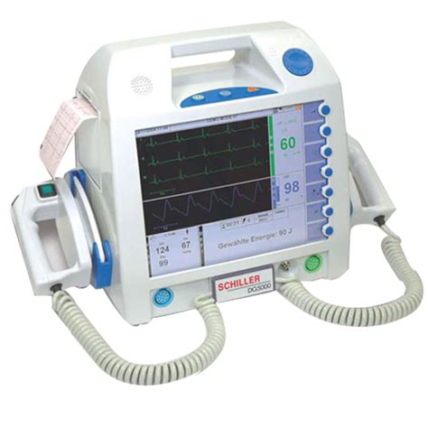 DESFIBRILADOR MONITOR BIFASICO MODELO DEFIGARD DG 5000 SCHILLER