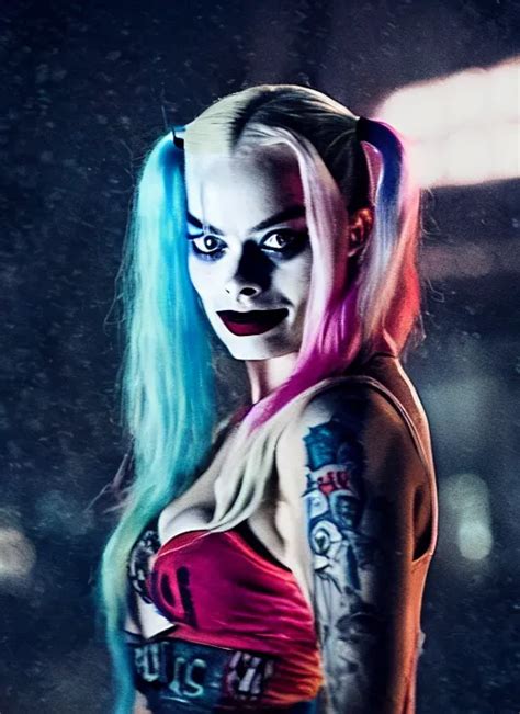 Emma Roberts As Harley Quinn In Suicide Squad Stable Diffusion OpenArt