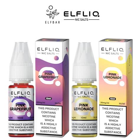 Elfbar Elfliq Nic Salts 10ml 20mg The Vape Alchemist