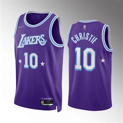 LeBron James Los Angeles Lakers Youth Purple Statement Jersey Jumpman ...