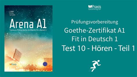 Arena A Test H Ren Teil Pr Fungsvorbereitung Goethe