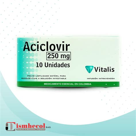 Aciclovir Mg Dismhecol