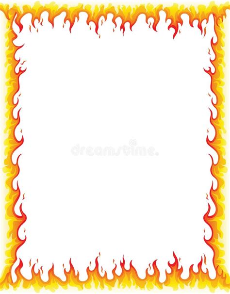 Fire Border Stock Illustrations 19328 Fire Border Stock