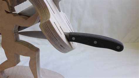 Подставка для ножей из дерева своими руками – Воин