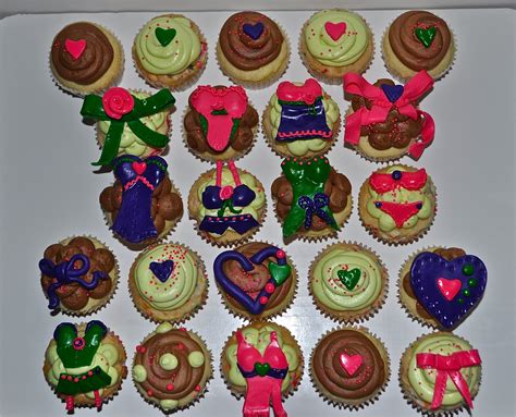 Leah S Sweet Treats Bachelorette Party Lingerie Cupcakes