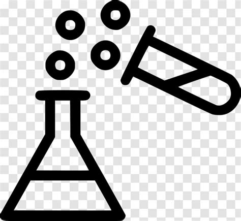 Chemistry Laboratory Flasks Chemical Reaction Symbol Transparent Png