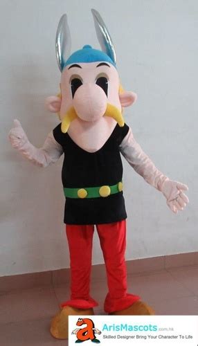 Asterix Obelix mascot costume cartoon mascot costumes for sale professional mascots production