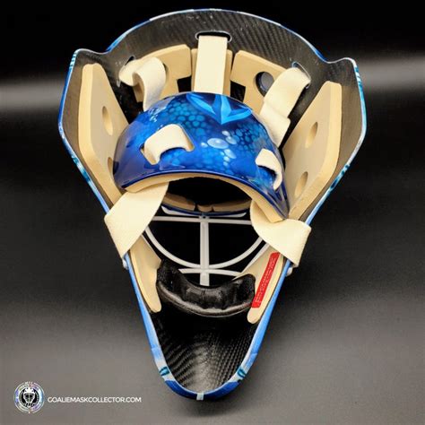 Custom: Seattle Kraken Goalie Mask Unsigned V1 + White Grill – Goalie ...