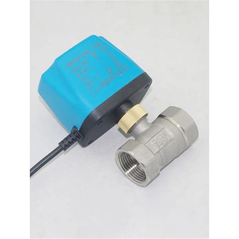 304 Stainless Steel Electric Two Way Ball Valve Two Wire Normally Open Normally Closed 12v 24v