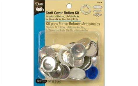 Dritz Craft Cover Button Kits Wtools Size 36 14pkg 14pkg Fred Meyer