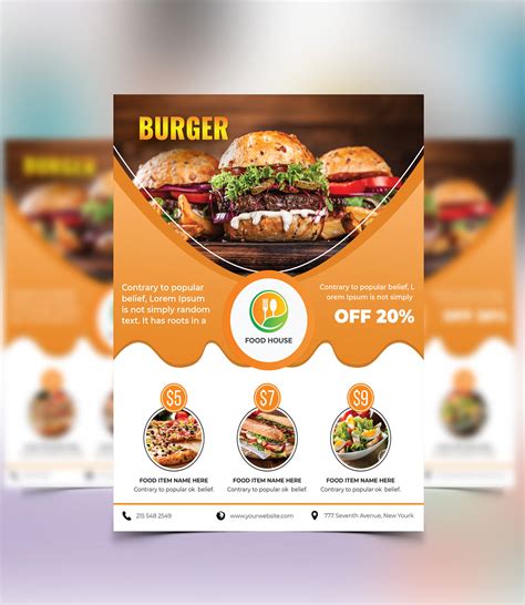 Food Flyer On Behance