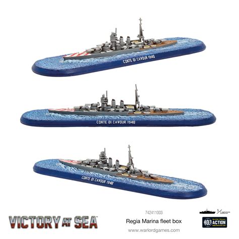 Victory At Sea Vessels Of The Regia Marina Warlord Games