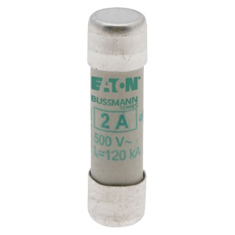 Bussman C10M2 2A AM 500Vac 10x38mm Cylindrical Fuse Rapid Online