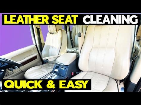 How To Clean Car Leather Seats Quick Easy Cheap It ACTUALLY