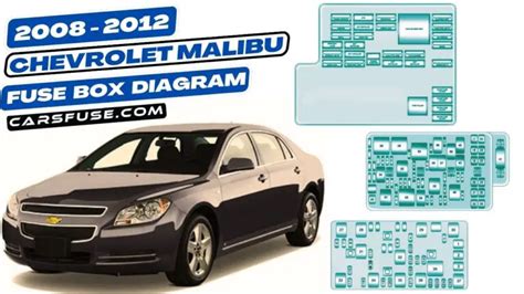 2008 2012 Chevrolet Malibu Fuse Box Diagram