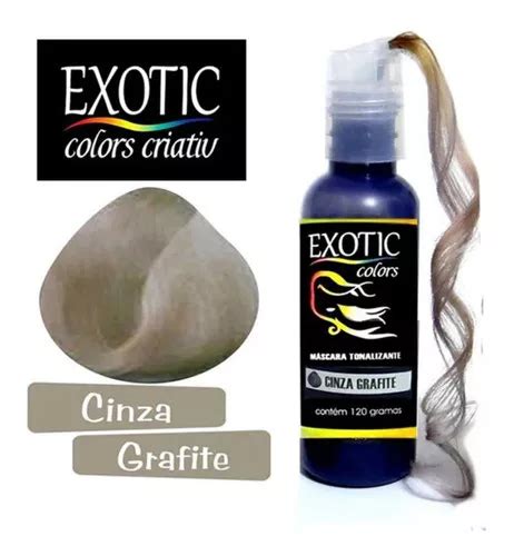 Exotic Colors Tinta Cabelo Sem Amônia 120g Mercadolivre