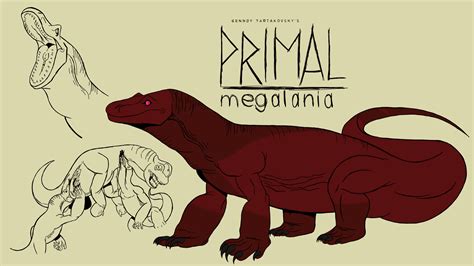 Genndy tartakovsky primal megalania style. by LilburgerD4 on DeviantArt
