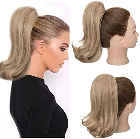 Amazon S Noilite Short Ponytail Extension Claw Clip In Ponytail