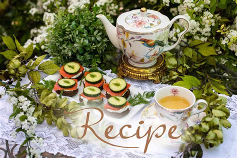 Smoked Salmon Cucumber Tea Sandwich Recipe The St James Tearoom