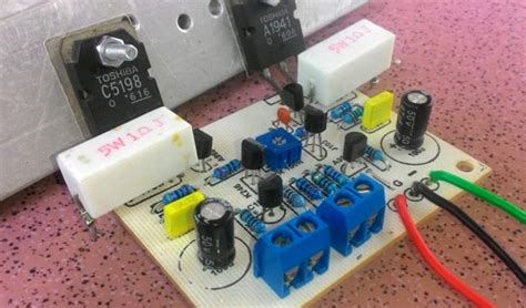 DIY Audio Elektronika Class A Hiraga Le Monstre High End Audio Power