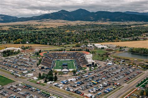 Bobcat Stadium At Montana State University Bozeman Montana Montana