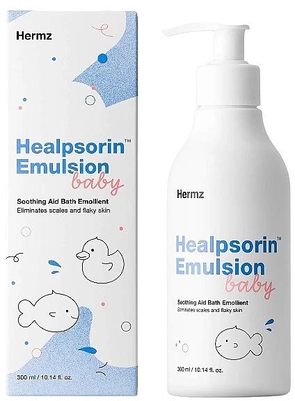 Hermz Healpsorin Baby Emulsion Mulsion De Bain D S La Naissance