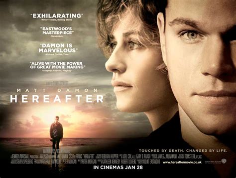 New UK Poster for Matt Damon's Hereafter - HeyUGuys