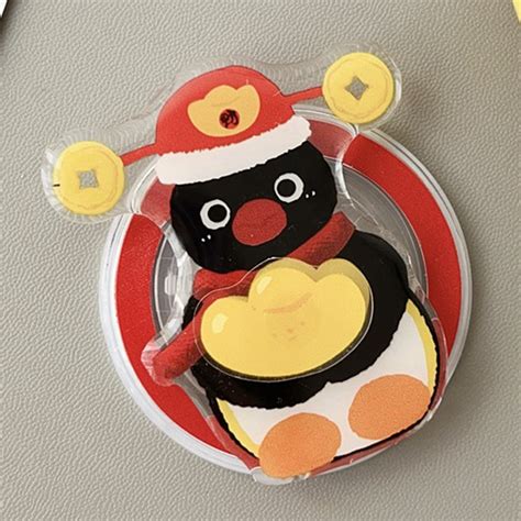 Magnetic Attraction Phone Holder Cartoon Jelly Cat Penguin Pig Hello