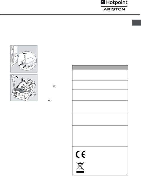 Handleiding Hotpoint Ariston FB 21 A 2 IX Pagina 3 Van 72 Nederlands