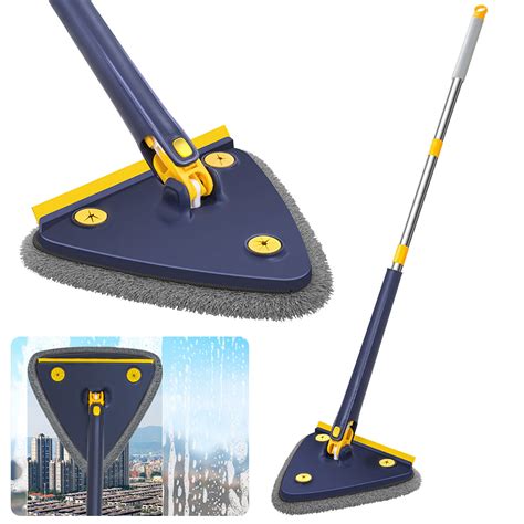 Rotatable Adjustable Cleaning Mop Triangle Mops Multipurpose Clean