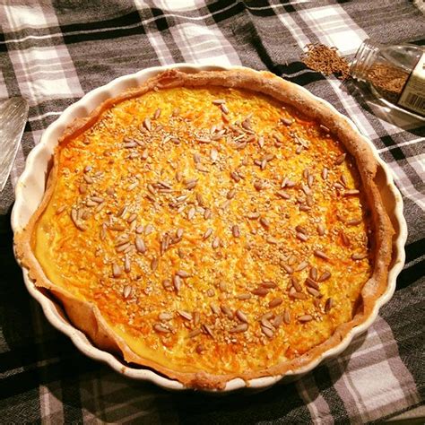 Recette Tarte La Carotte Et Au Cumin Facile Rapide