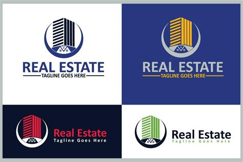 Real Estate Logo Design Template 24498647 Vector Art at Vecteezy