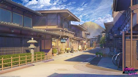 Anime Scenery Town