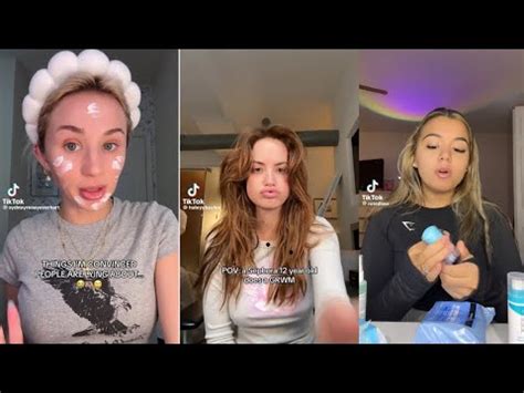 Grwm Tiktok Compilation Youtube