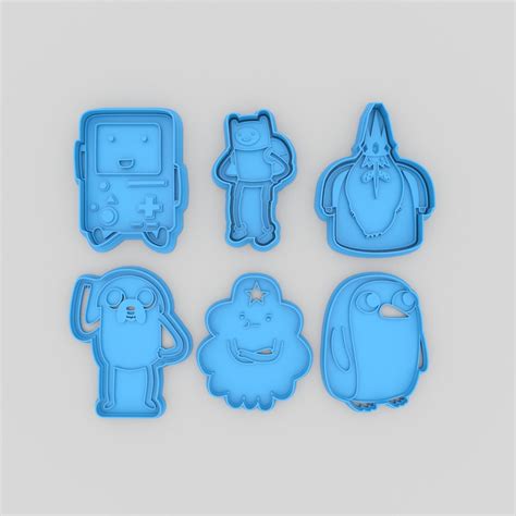 3d Printable Model Adventure Time Set Cgtrader