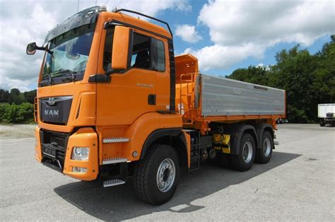 MAN 26 480 6x4BL Getreide Kipper Komplett Zug TOP Wywrotka Truck1