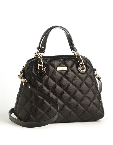 Lyst Kate Spade New York Small Georgina Quilted Leather Shoulder Bag