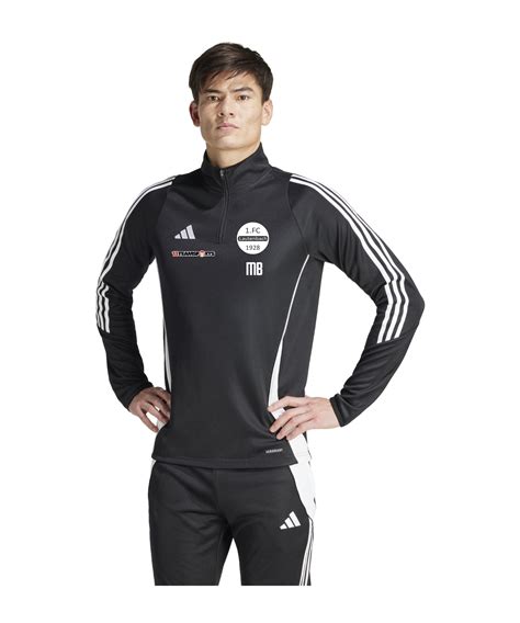 Adidas Tiro Trainingstop Schwarz Weiss Teamsport Sweatshirt