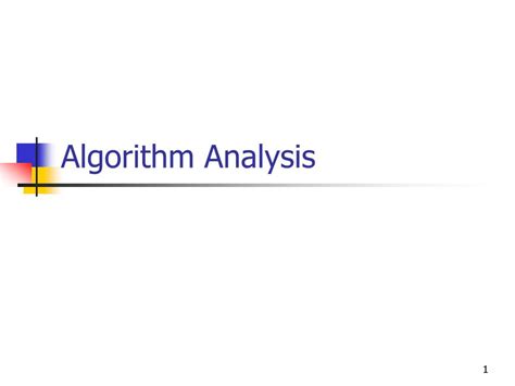 Ppt Algorithm Analysis Powerpoint Presentation Free Download Id