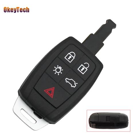 Okeytech For Volvo Xc C S D V Key Shell Blank Fob Button